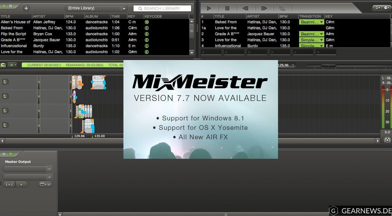 mixmeister studio v7.4.4.0